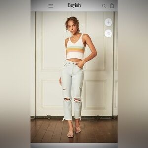 BOYISH Tommy Distressed Jeans, 27